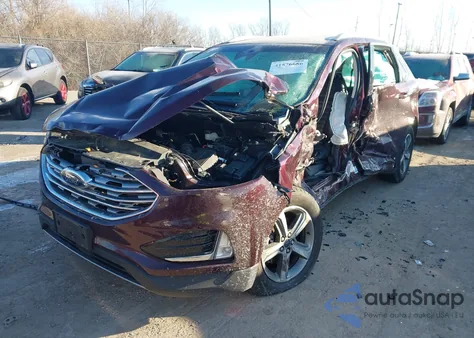 2020 Ford Edge Sel из США, поврежденный, VIN 2FMPK3J93LBA89486